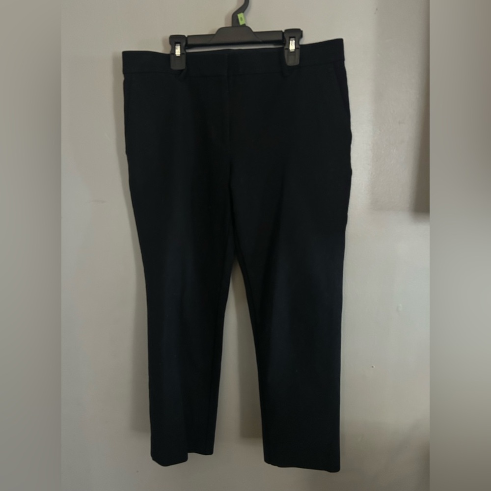 Ann Taylor Pants - black casual office/career ankle length - Picture 2 of 13